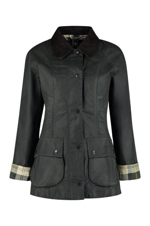 Beadnell coated cotton jacket-0